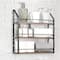 NEX™ 17" Brown Wall-Mounted 3-Tier Spice Rack Organizer